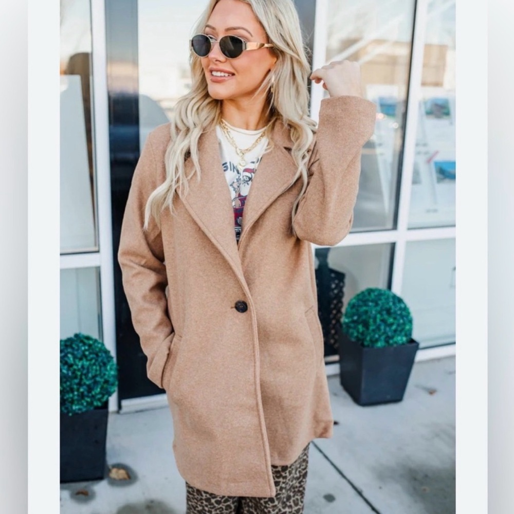 Rachel Zoe Camel Coat